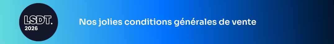 Conditions Générales de Vente Le Sport Discount